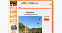 Desktop Screenshot of muellerbahn.de